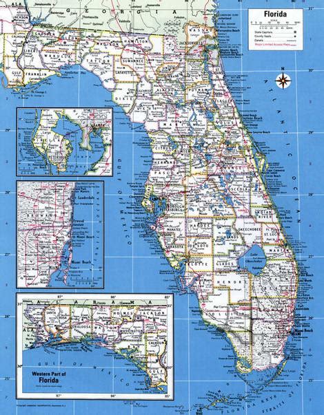 Awesome Florida County Map With Highways Free New Photos New Florida