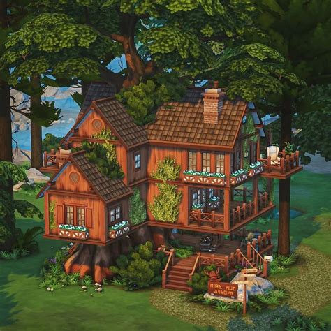 The Sims 4 Forest Rental Treehouse