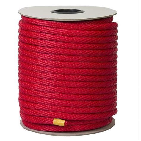 Poly Rope Red 58 Hill Leather Company