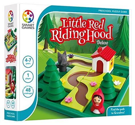 Smartgames Little Red Riding Hood Deluxe Board Game A Preschool Puzzle
