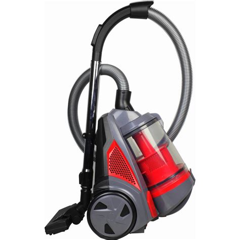 Ovente Cyclonic Bagless Canister Vacuum Cleaner St2620r The Home Depot
