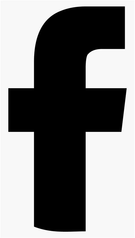 Facebook Logo Black And White Small