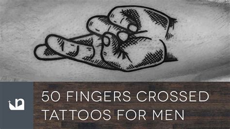 The first christians already made use of this symbolism. 50 Fingers Crossed Tattoos For Men - YouTube