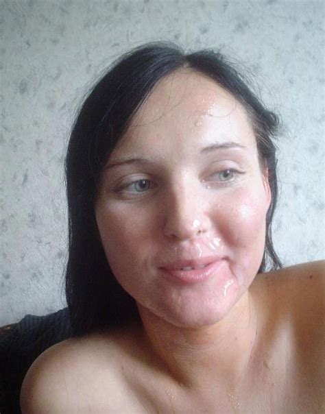 Real Amateur Girlfriends Taking Messy Facials Porn Pictures Xxx Photos