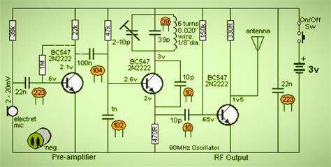 3 Transistor 100 Mreter Fm Transmitter Circuit Soldering Mind