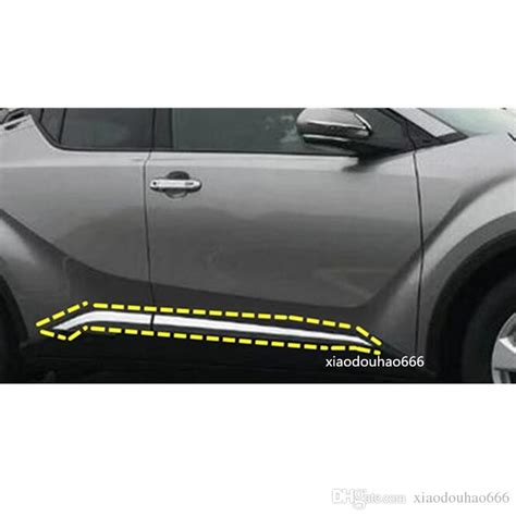 2021 For Toyota C Hr Chr 2017 2018 Car Styling Cover Detector Stainless