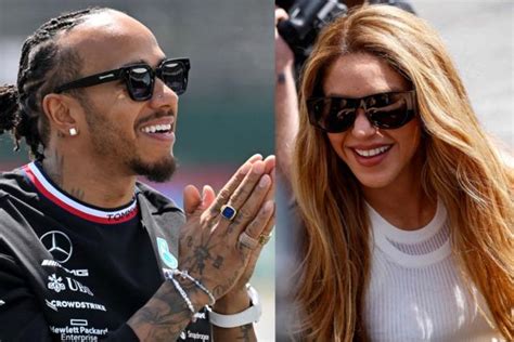 Shakira arrasó tremenda fiesta después de ver a Lewis Hamilton en el GP de Fórmula