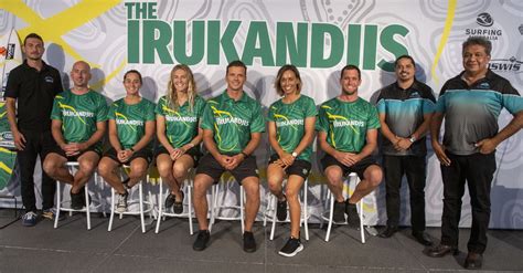 THE IRUKANDJIS AUSTRALIAN NATIONAL SURF TEAM UNVEILS NEW NAME AND IDENTITY AHEAD OF TOKYO