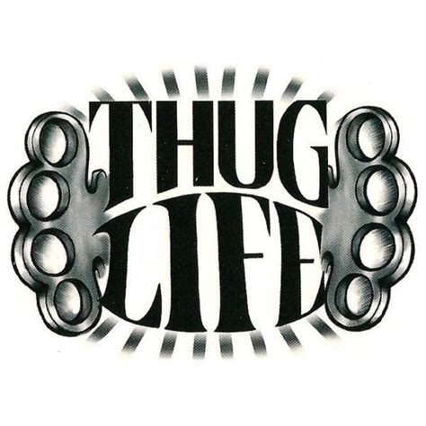 Thug Life Lettering With Bullet Tattoo On Man Chest