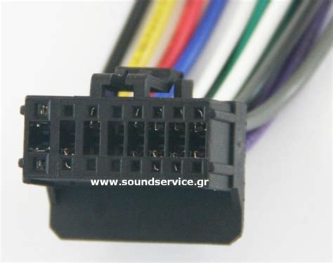 Pioneer Iso 21 Cable Car Audio 16 Pin Iso Connectors Cables For Car