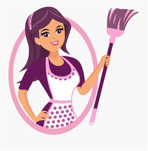 Lupes House Cleaning Logo Cleaning Lady House Cleaning Logo Free