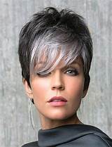 Modern short grey hairstyles for women 2020source. The 32 Coolest Gray Hairstyles for Every Lenght and Age ...
