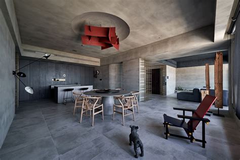 Modern Concrete Home Is A Perfect Mix Of Soft And Hard Apartment