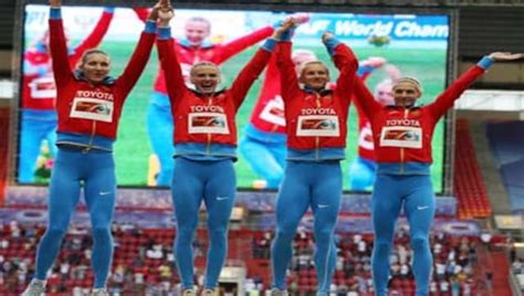 Russian Athlete Denies Podium Kiss Was To Protest Anti Gay Law Sports
