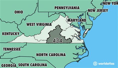 Map Of Virginia And Surrounding States Printable Map