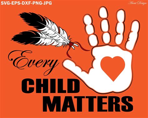 Every Child Matters Svg Orange Day Svg Every Child Matter Etsy