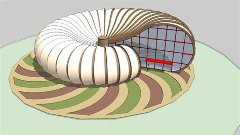 Spiral Shell Structure 3d Warehouse Conceptual Architecture