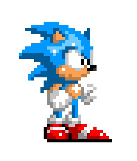 Sonic Sonic 16 Bit Sprites Png Image Transparent Png Free Download