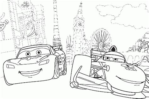 Cars Francesco Bernoulli Printable Coloring Page In Disney Sexiz Pix