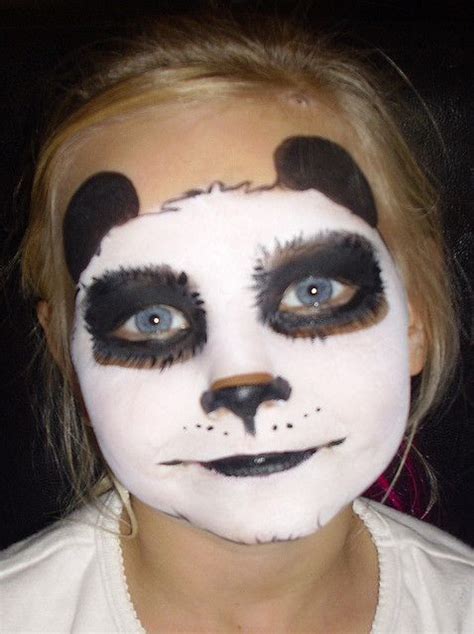 Kung Fu Panda A Photo On Flickriver Face Painting Halloween Panda