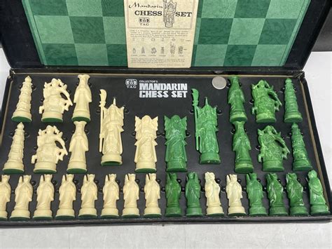 Urban Auctions Vintage Chinese Chess Set
