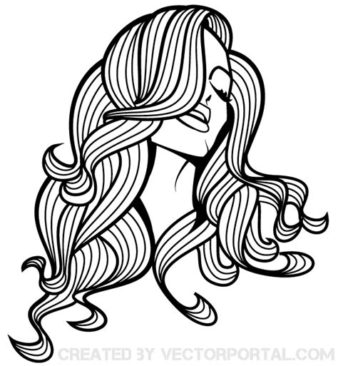 Hair Silhouette Clip Art