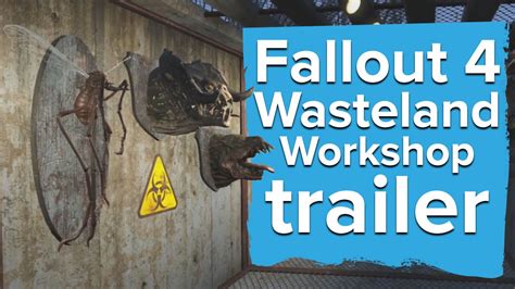 Maybe you would like to learn more about one of these? Fallout 4: Wasteland Workshop DLC trailer - YouTube