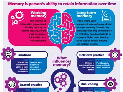 Memory Infographic The Education Hub