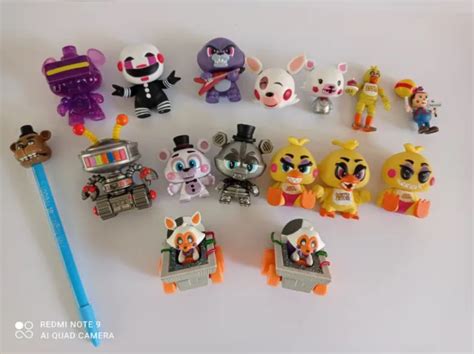 Lot Five Nights At Freddys Mystery Minis Rare Candy Cadet And Others