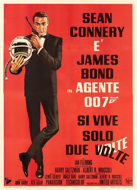 You Only Live Twice Original 1967 Italian Quattro Fogli Movie Poster