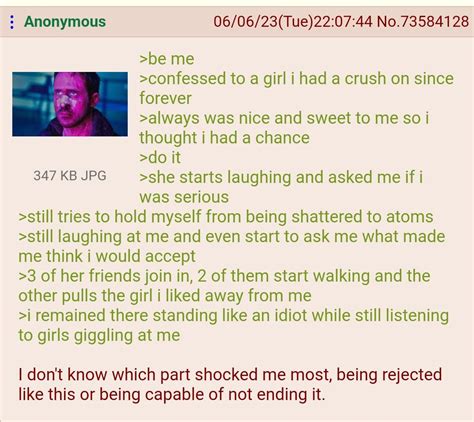 Greentexts On Twitter Anon Gets More Than A No