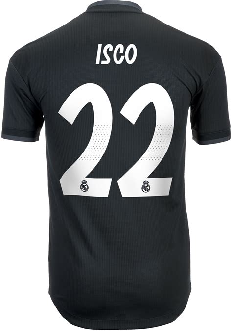 Real madrid and adidas have presented the kits for the 2018/19 season. adidas Isco Real Madrid Away Authentic Jersey 2018-19 - SoccerPro