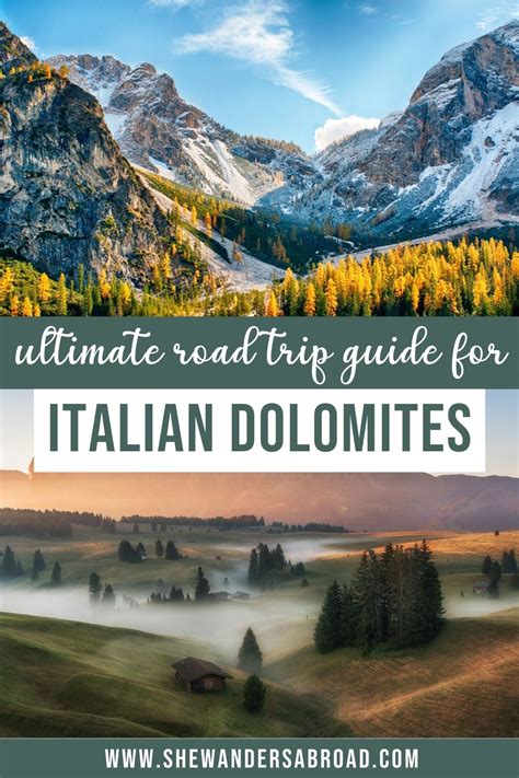 The Perfect Dolomites Road Trip Itinerary For 5 Days She Wanders Abroad