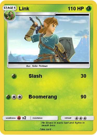 Pokémon Link 4848 4848 Slash My Pokemon Card