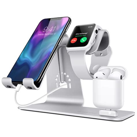 For Iphone Iwatch Airpods Ipod Ipad Multi Function Charger Dock In Phone Desktop Tablet