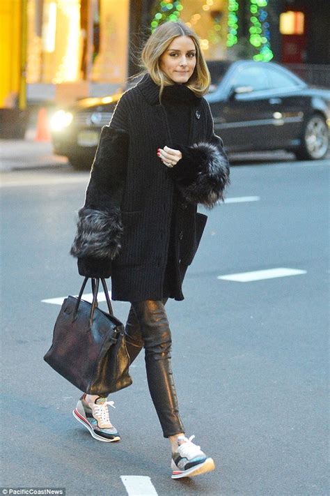 How To Look Sporty Chic In Winter Like Olivia Palermo Shoes Post