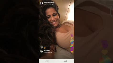 Poonam Pandey Instagram Live Nipple Youtube