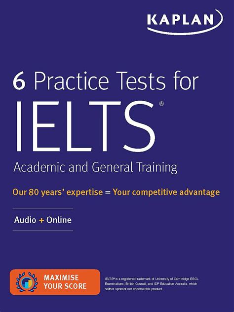 6 Practice Tests For Ielts Academic And General Training Book By