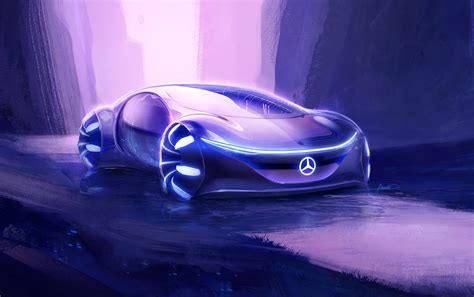 Mercedes Benz Vision Avtr Debuts At Ces Avatar Inspired Concept
