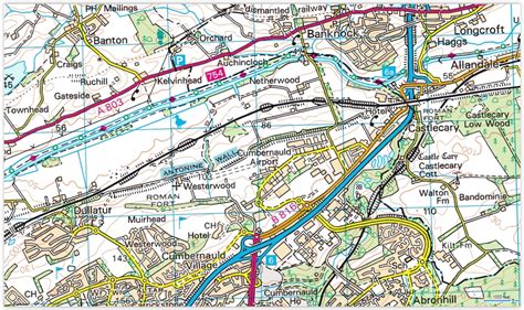 Photographs And Location Map Of A Circular Walk From Wyndford Lock On