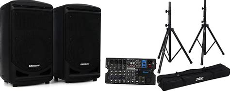 Samson Expedition Xp800 8 Channel 800w Portable Pa System Reverb