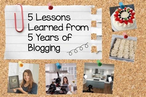 5 Lessons Learned From 5 Years Of Blogging Just One Cookbook