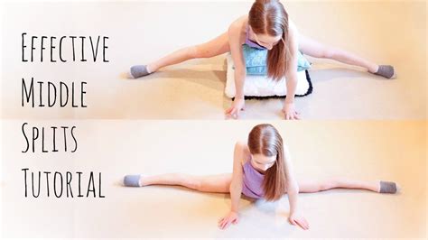 How To Get The Middle Splits Fast Middle Splits How To