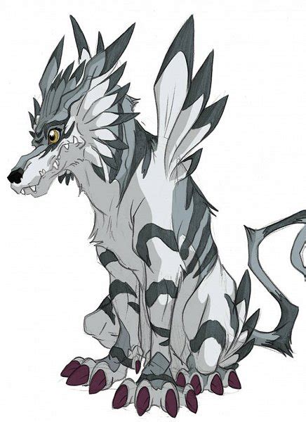 Garurumon Digimon Adventure Image 2700967 Zerochan Anime Image Board