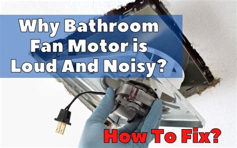 How To Fix Bathroom Fan Motor