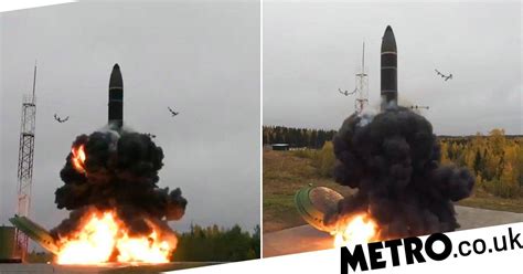 Russia Tests Super Destructive Nuclear Missile In Intimidating Show Of