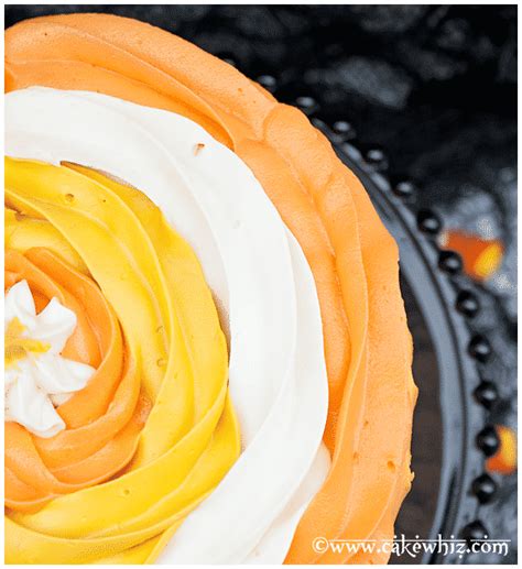 Easy Candy Corn Cake With Frosting CakeWhiz