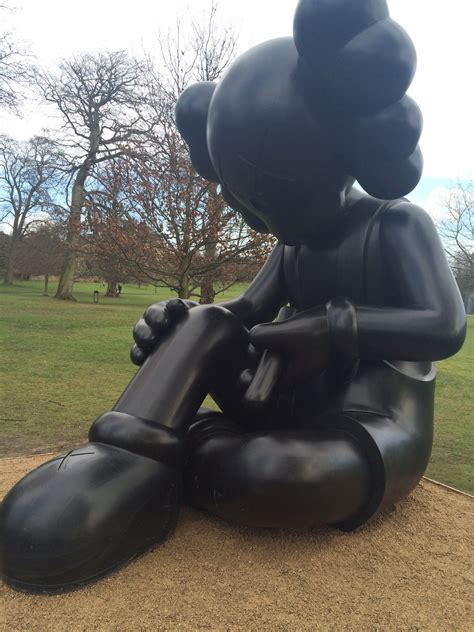 Giant Kaws Characters And Their Woes Yorkshire Sculpture Park Awesome
