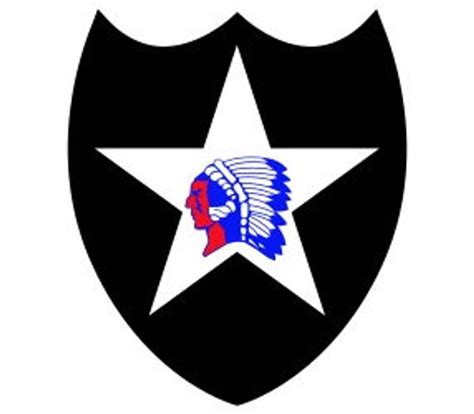 Us Army 2nd Infantry Division Patch Vector Files Dxf Eps