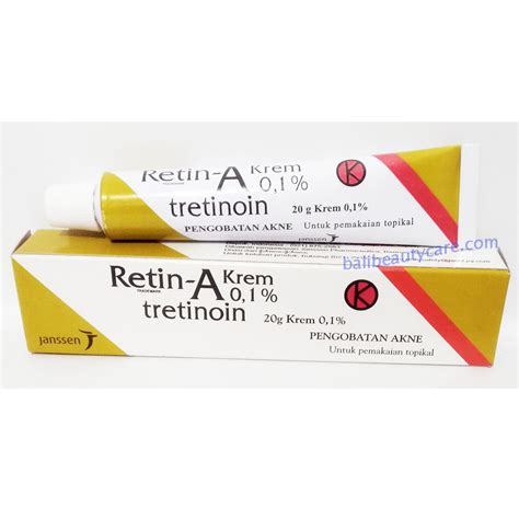 Retin A Cream 20g 01 Tretinoin